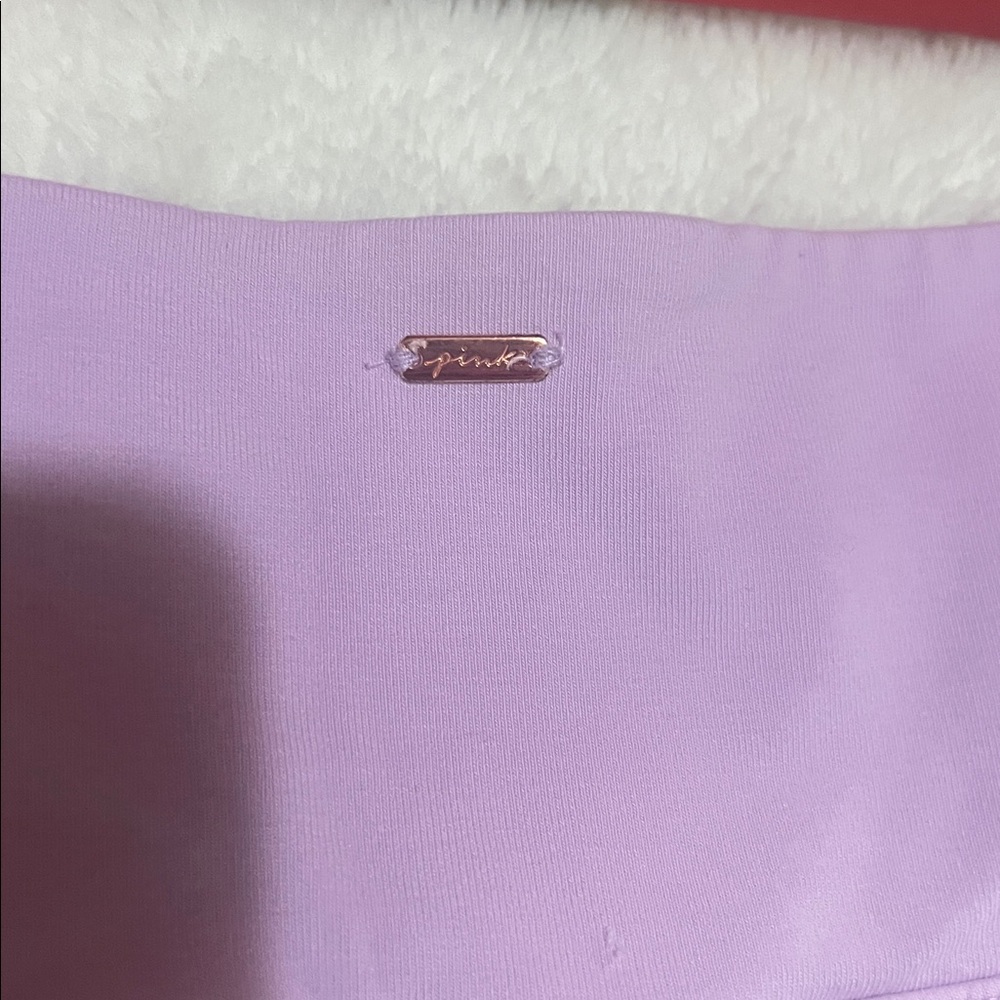 Pre Owned Victoria’s Secret PINK Active Skort lilac Size L - Picture 5 of 10